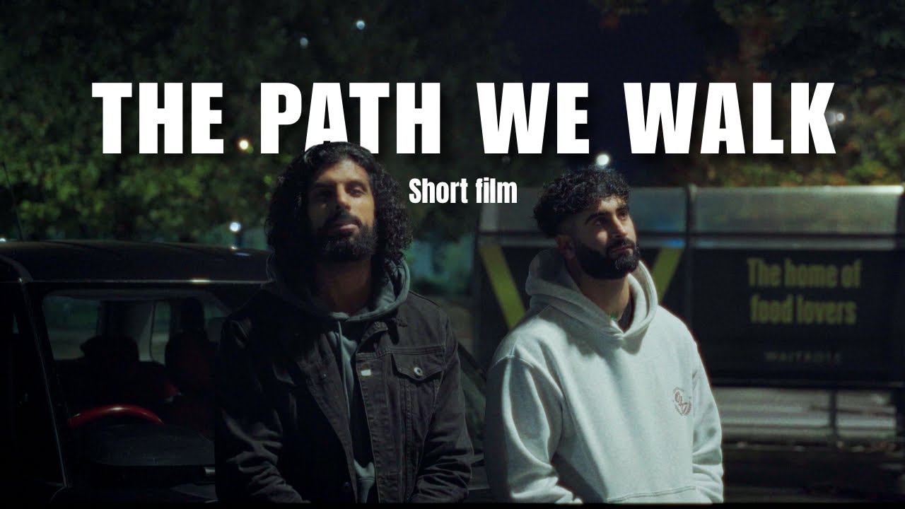 Still from The Path We Walk, a short film by Hamza Shaf