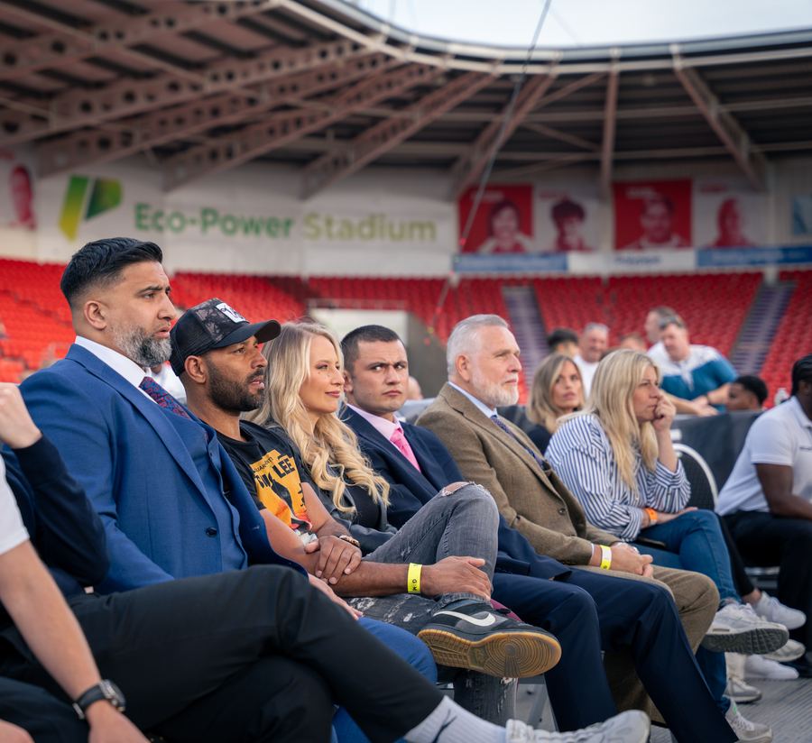 Boxing fight night: Boxing fight night photographed by Hamza Shaf, image 34