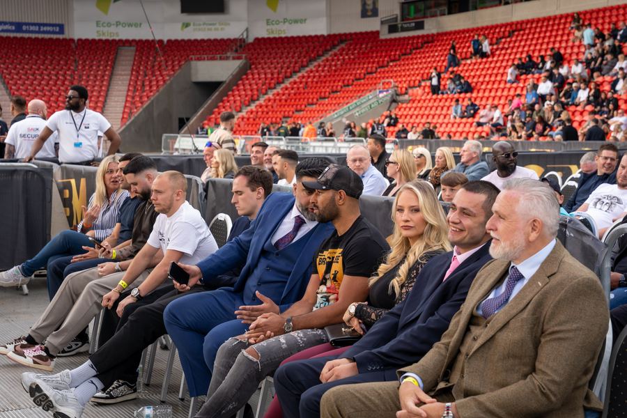 Boxing fight night: Boxing fight night photographed by Hamza Shaf, image 44