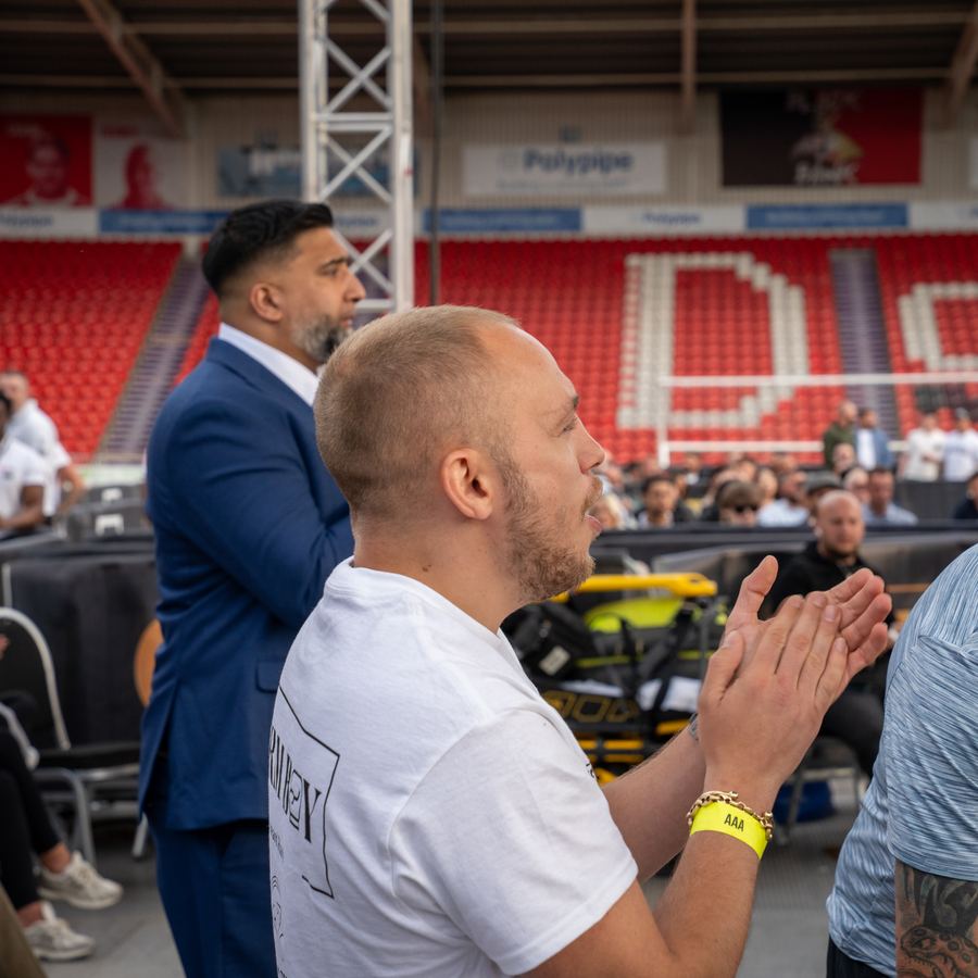 Boxing fight night: Boxing fight night photographed by Hamza Shaf, image 46